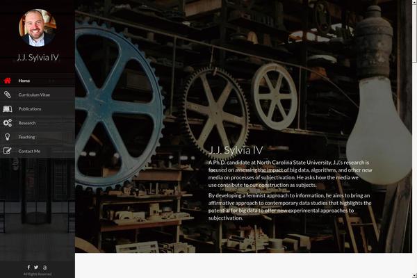 JournalCrunch theme site design template sample