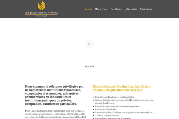 Blade theme site design template sample