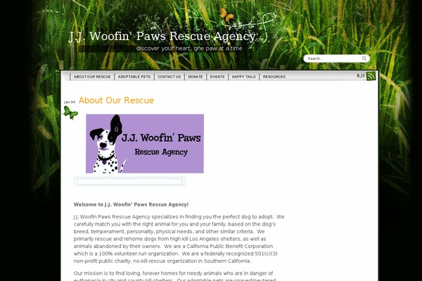 Greener Side theme site design template sample