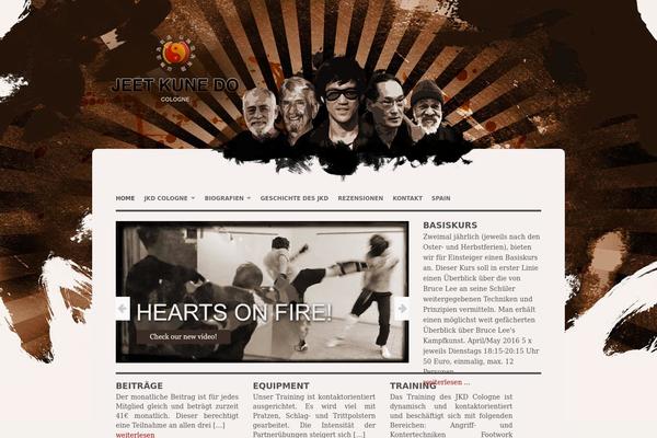 Structure Theme theme site design template sample