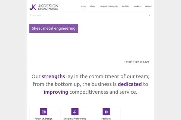 Silicon theme site design template sample