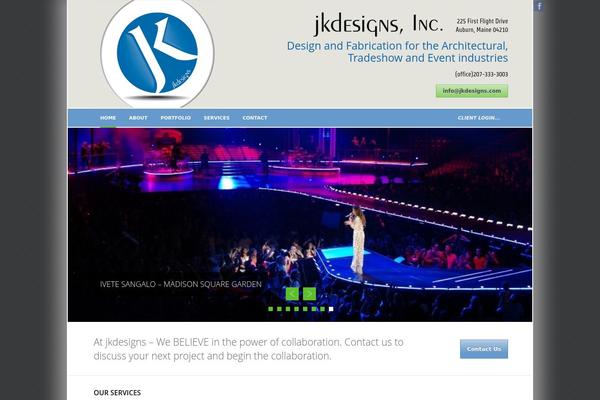 Jaguar theme site design template sample