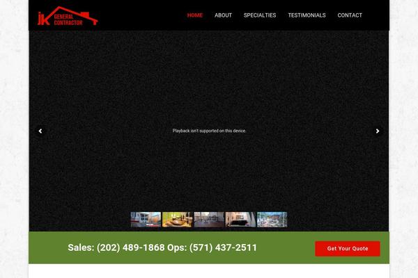 Site using Oxygen plugin