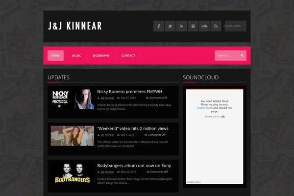 K-BOOM v.1.1.2 theme site design template sample