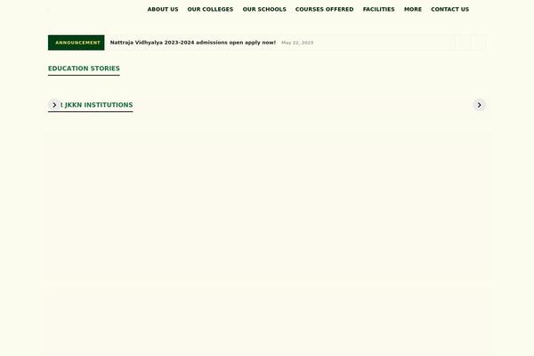 Site using WordPress Carousel Free plugin