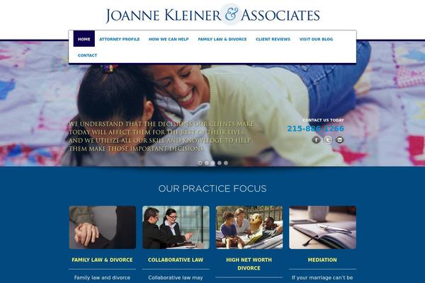 Enterprise theme site design template sample