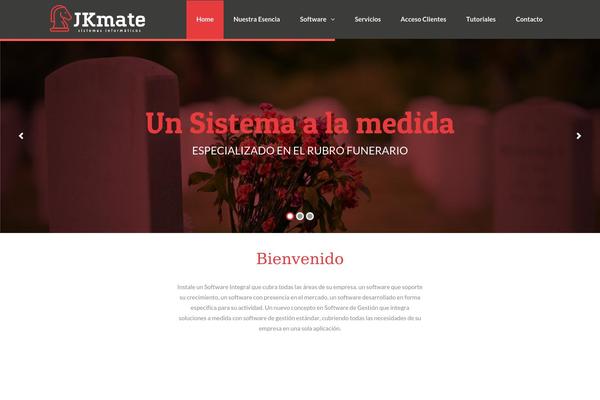 TheFox theme site design template sample