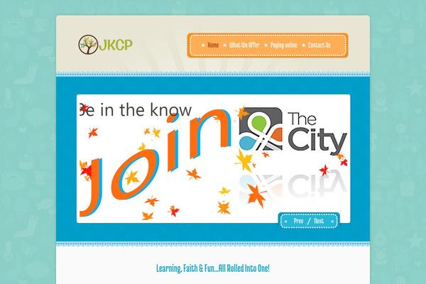 Dreamy theme site design template sample