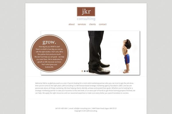 Corpo theme site design template sample