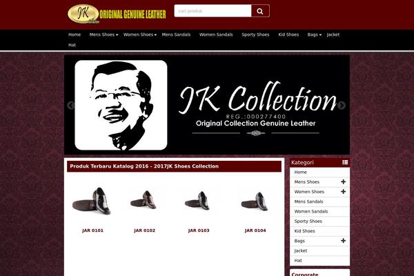 Pasaraya theme site design template sample