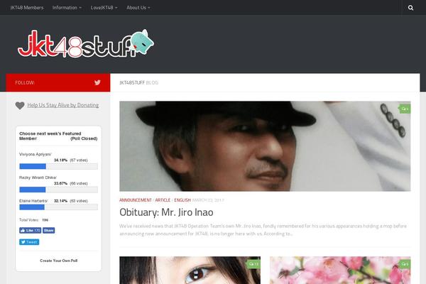Site using Flickr Me plugin