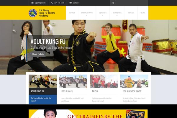 Fit Wp theme site design template sample
