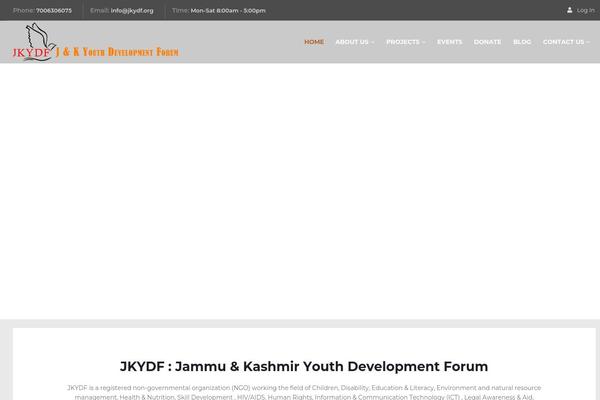 Porto theme site design template sample