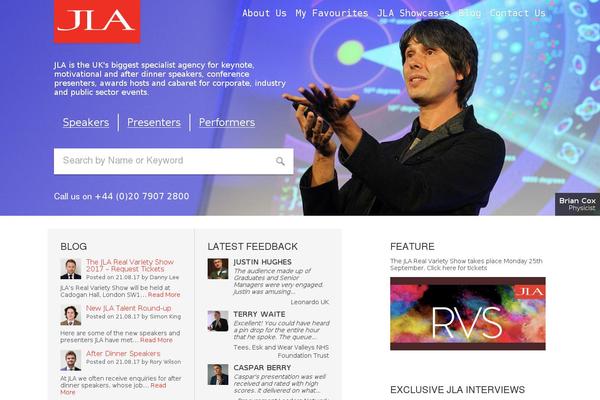 jla.co.uk site used Jla