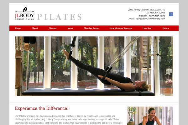 Vantage theme site design template sample