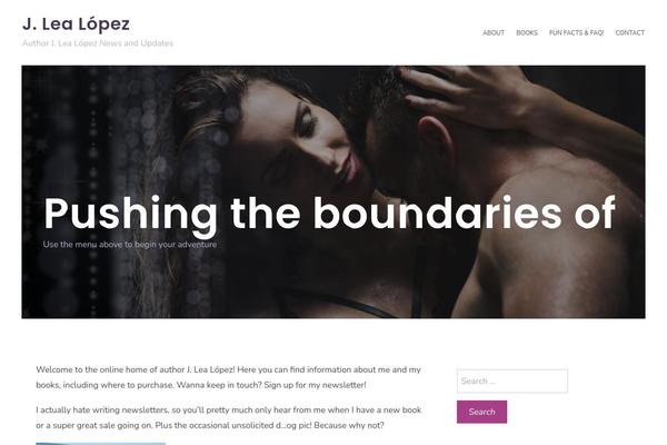 Ignis theme site design template sample