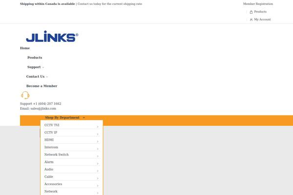 Electro-child theme site design template sample