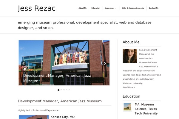 Site using Author-info-widget plugin