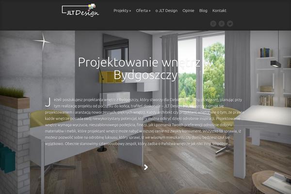 Theratio theme site design template sample