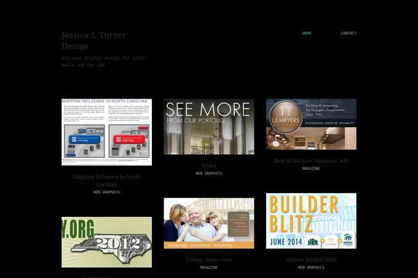 Grille theme site design template sample