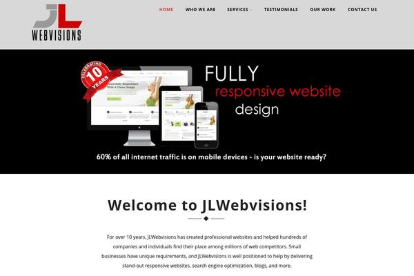 Optimizer theme site design template sample