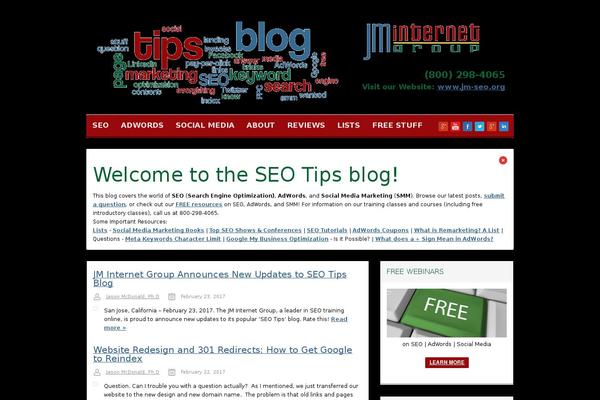jm-seotips.org site used Cherry-child