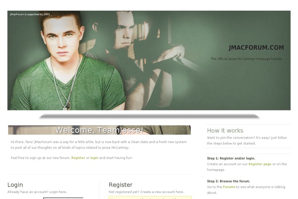 Site using bbPress Pencil Unread plugin