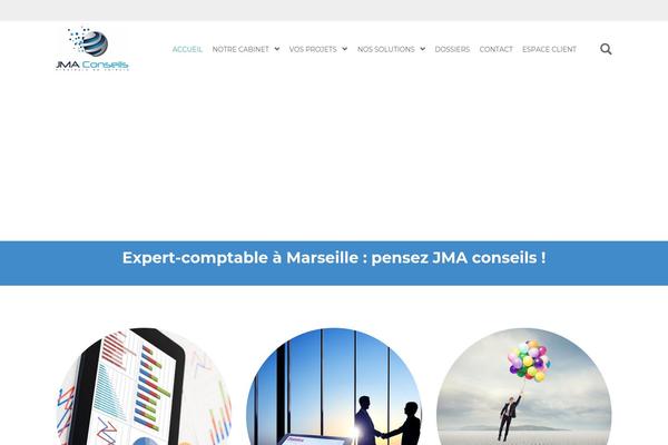 The Company theme site design template sample