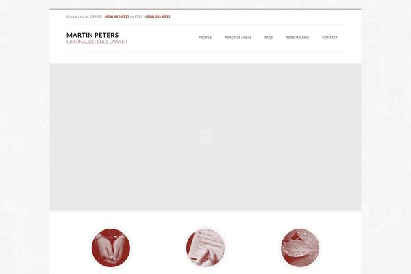 Goodwork theme site design template sample