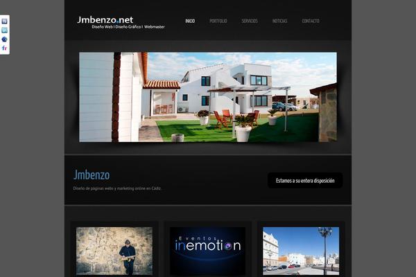 jmbenzo.net site used Cadenza