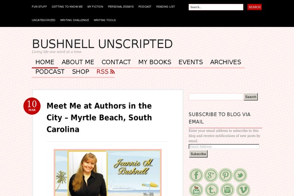 Bueno theme site design template sample