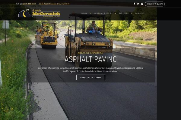 Archi theme site design template sample