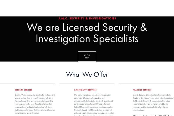 Jmc theme site design template sample