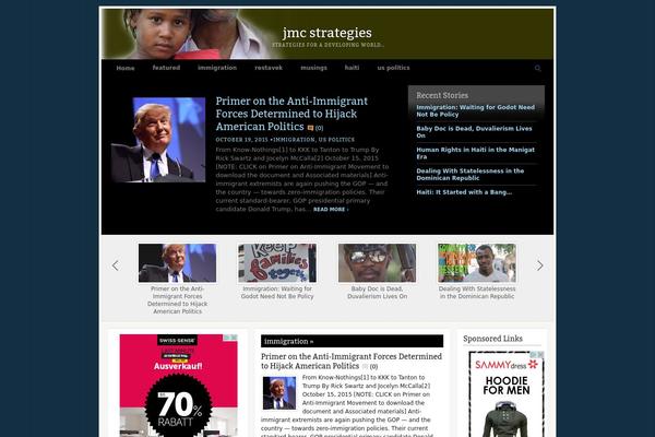 Mimbo Pro theme site design template sample
