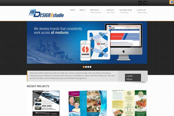 Respond theme site design template sample