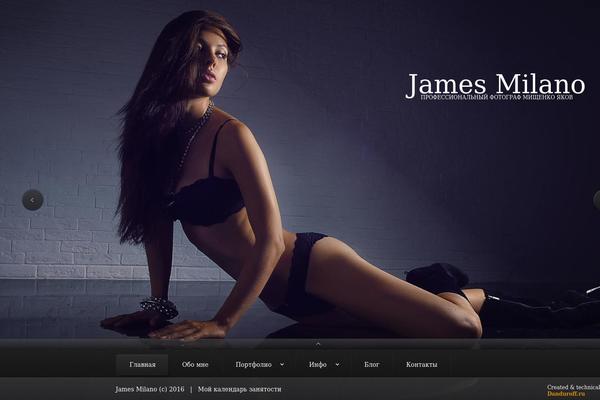 jmilano.ru site used Theme1521