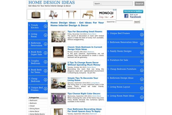 Do’a Ibu theme site design template sample