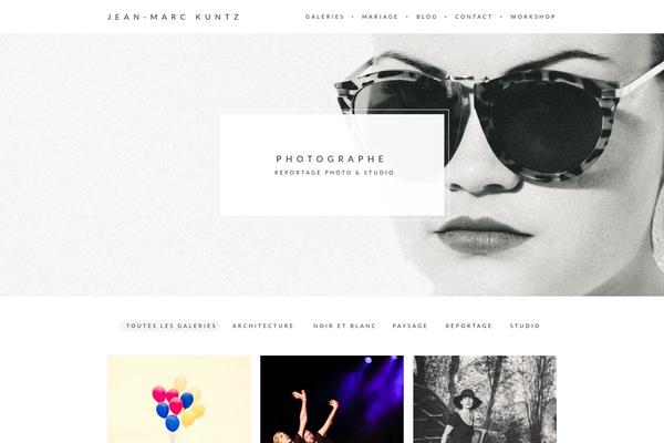 Site using Flickr Badges Widget plugin