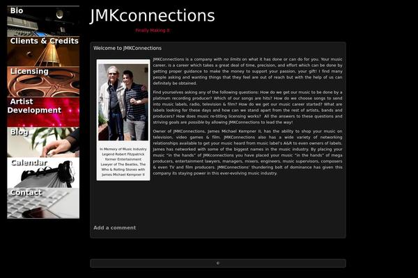 Picture Perfect theme site design template sample