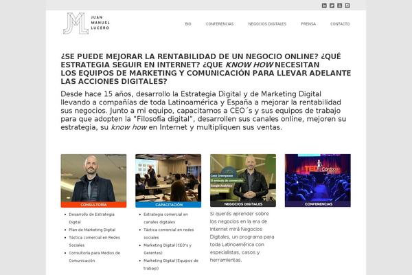 jmlucero.com site used Jupiter