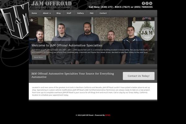 Akita theme site design template sample