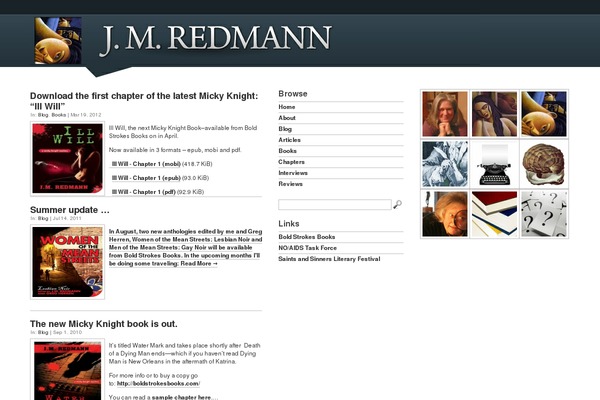 jmredmann.com site used Massivepress