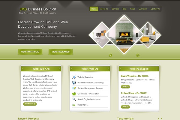 Ultrawebstudio theme site design template sample