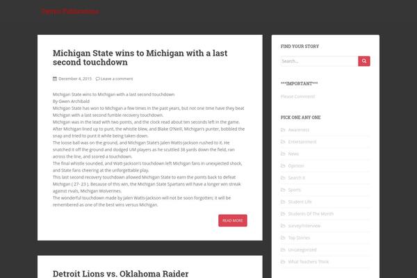 Site using FancyBox plugin