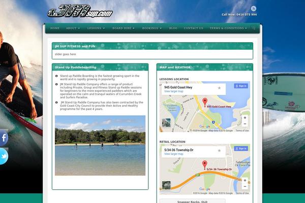 Site using DpSocialTimeline plugin