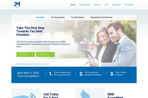 BeTheme Child theme site design template sample