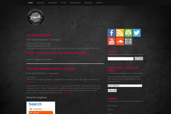 jmunch.com site used Triton