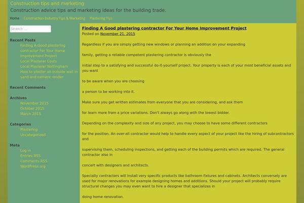 jnkarthik.com site used The Final Frontier