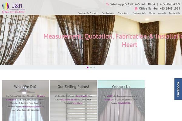 jnr-curtainblindconcept.com site used Jnr