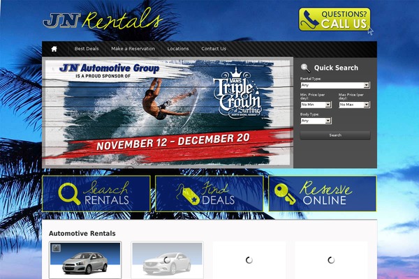 Automotive theme site design template sample